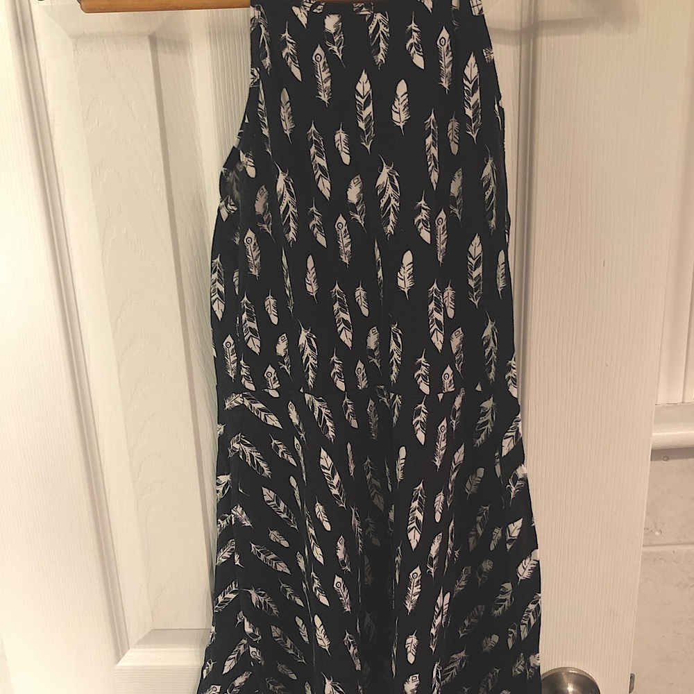 Cute feather dress